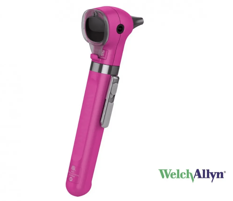 Welch Allyn Otoscopio Oftalmoscopio Pocket Led Purpura2