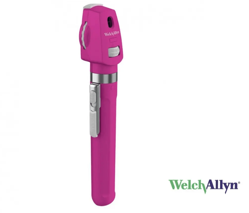 Welch Allyn Otoscopio Oftalmoscopio Pocket Led Purpura3