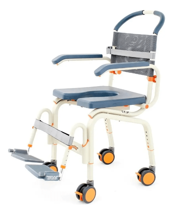 Silla De Ducha Baño Portatil Ruedas Shower Buddy Deluxe2