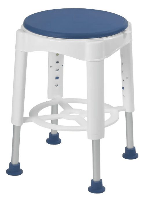 Piso De Ducha Baño Con Asiento Giratorio Drive Medical1