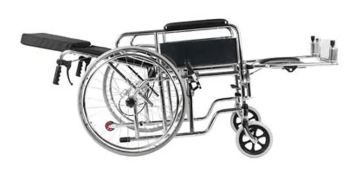 Silla De Rueda Neurológica Reclinable Plegable Tipo Camilla3