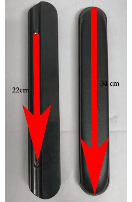 Apoyabrazo De Pvc Acolchado Para Silla De Ruedas X Unidad2