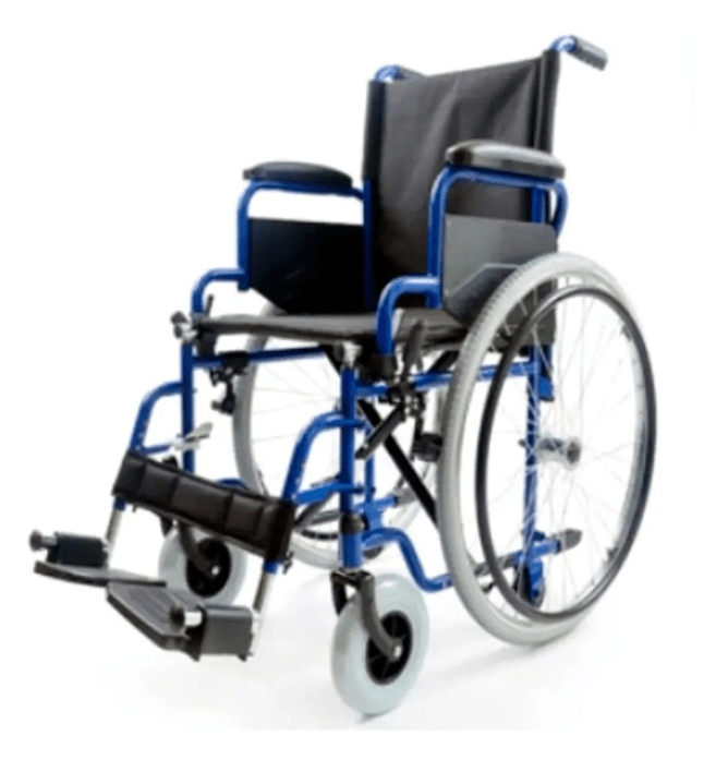 Silla De Ruedas Acero Plegable Desmontable Regulable Nurse1
