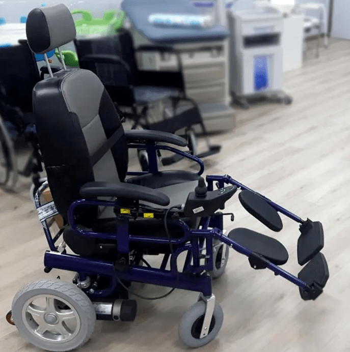 Silla De Ruedas Eléctrica Neurológica Reclinable Butaca3