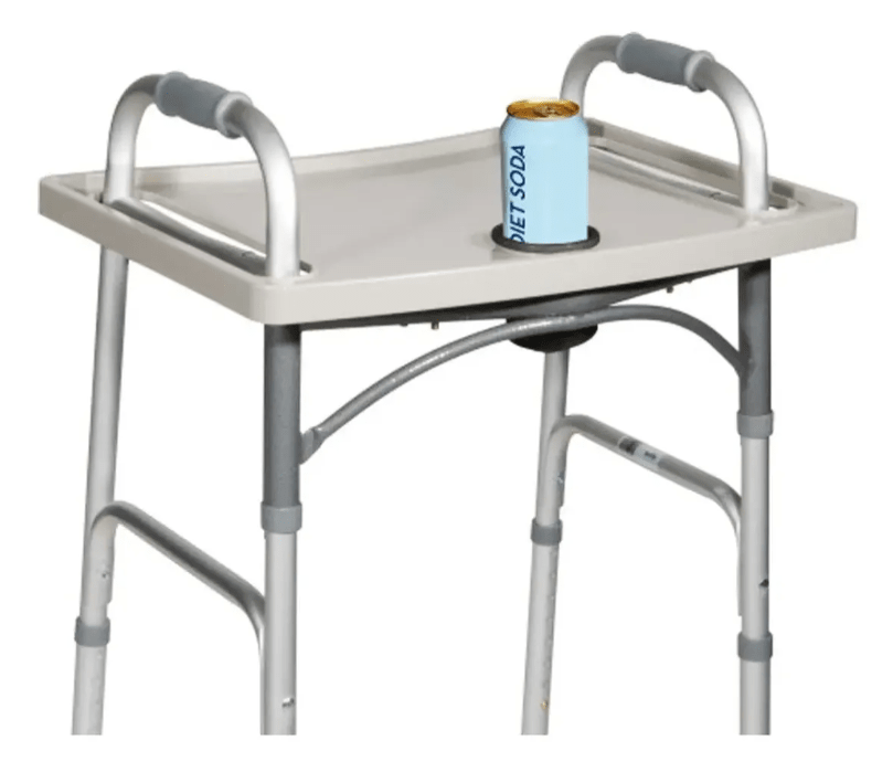 Bandeja Plastica Andador Estandar Posavasos Drive Medical1