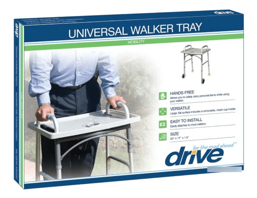 Bandeja Plastica Andador Estandar Posavasos Drive Medical5