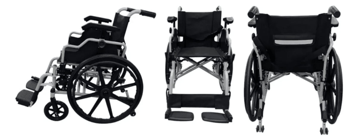 Silla De Ruedas Ajuste Centro Gravedad Ruedas Desmontables1