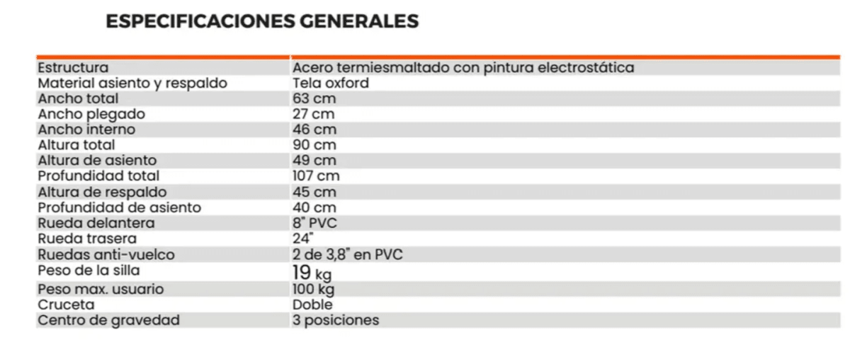 Silla De Ruedas Ajuste Centro Gravedad Ruedas Desmontables3