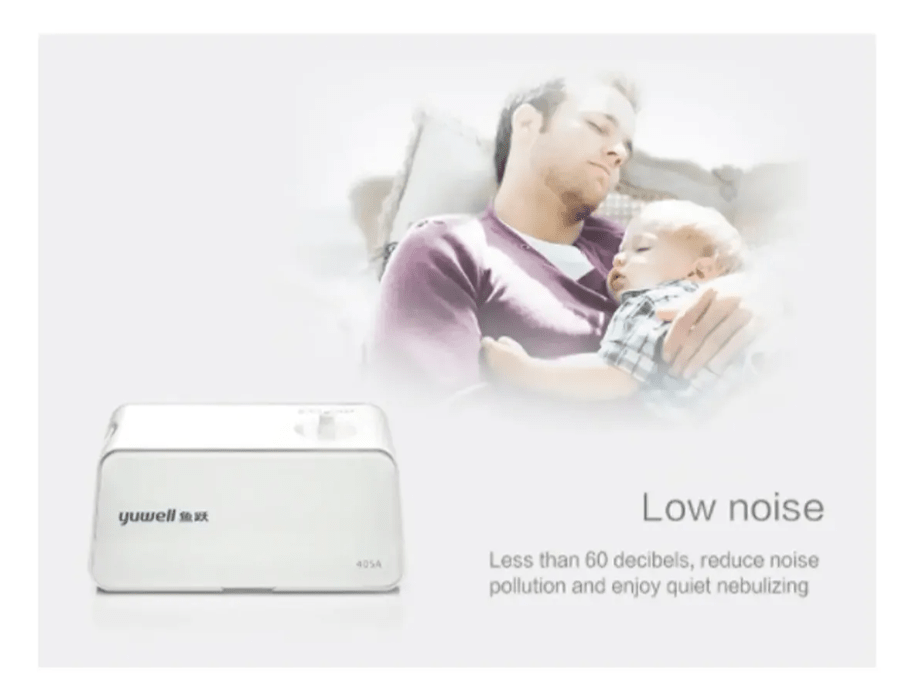Nebulizador A Compresor De Aire Yuwell 405a Compacto Liviano8