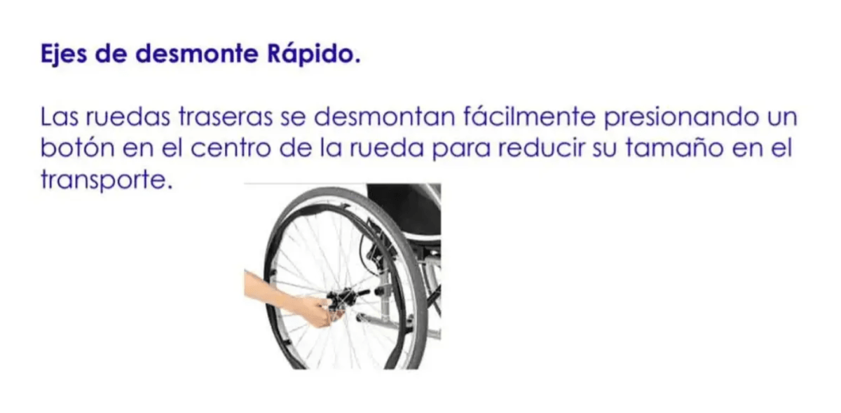 Silla De Ruedas Plegable Doble Cruceta Aluminio Unurse 15kg6