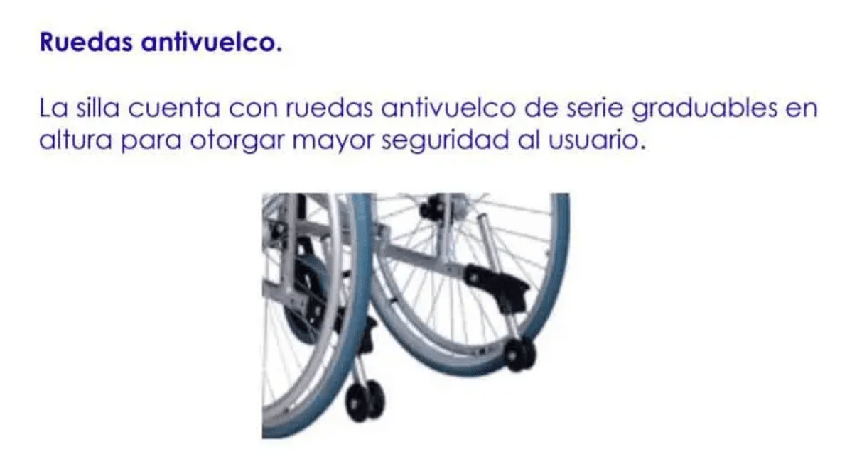 Silla De Ruedas Plegable Doble Cruceta Aluminio Unurse 15kg7
