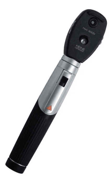 Oftalmoscopio Heine Mini 3000 Alemania Halogeno + Estuche1