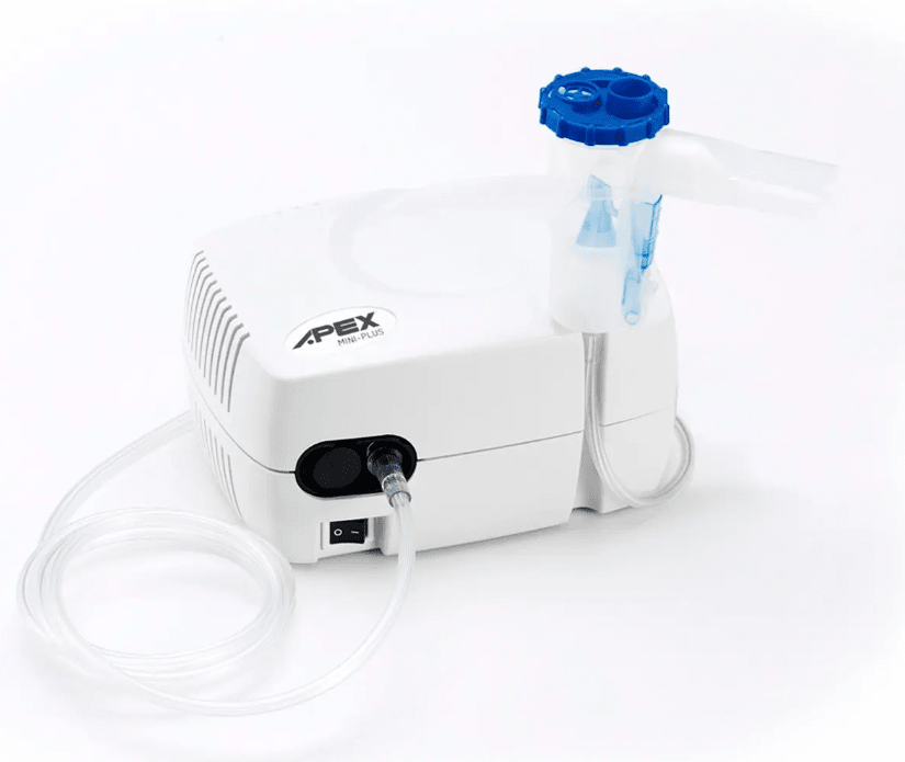 Nebulizador A Compresor Apex Mini Plus Compacto Portatil2