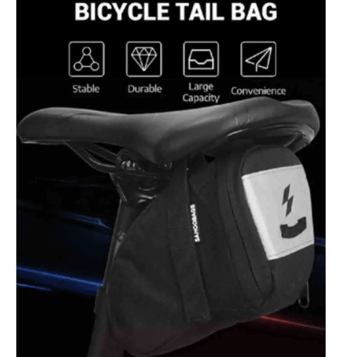 Bolso Sahoo Al Tubo De Asiento Negro5