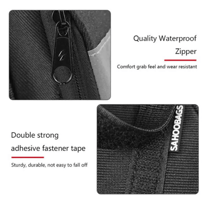 Bolso Sahoo Al Tubo De Asiento Negro6