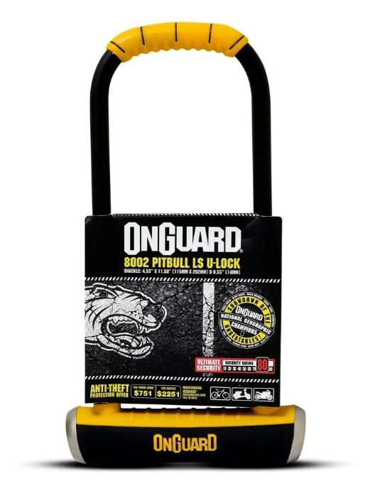 Candado U-Lock Pitbull LS 115mm x 292mm1