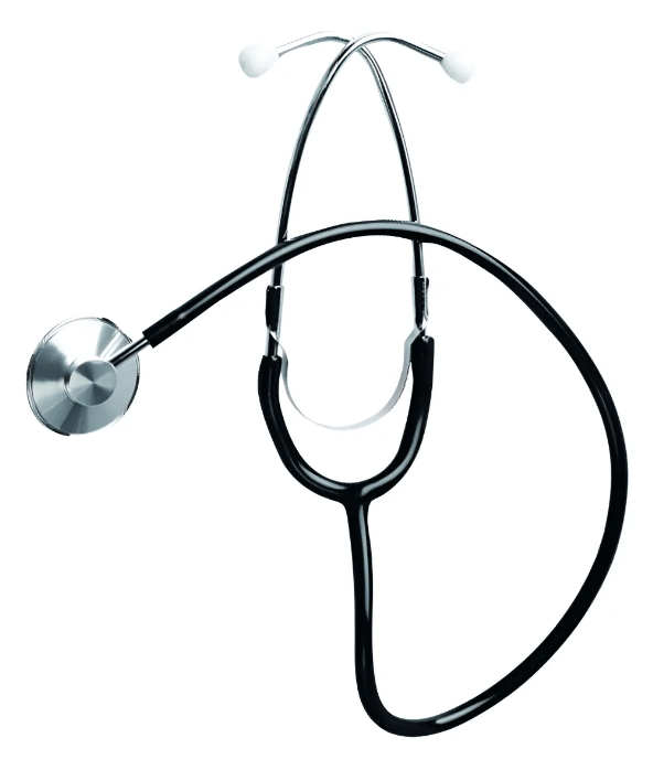 Estetoscopio Fonendoscopio Campana Simple Adulto Negro1