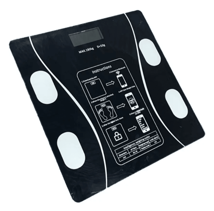 Pesa De Baño Balanza Digital Vitality Bluetooth Imc Grasa4