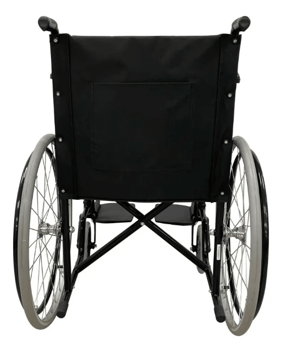 SILLA ESMALTADA FIJA RUEDA MACIZA ASIENTO LONA 875 (SC9001P)3
