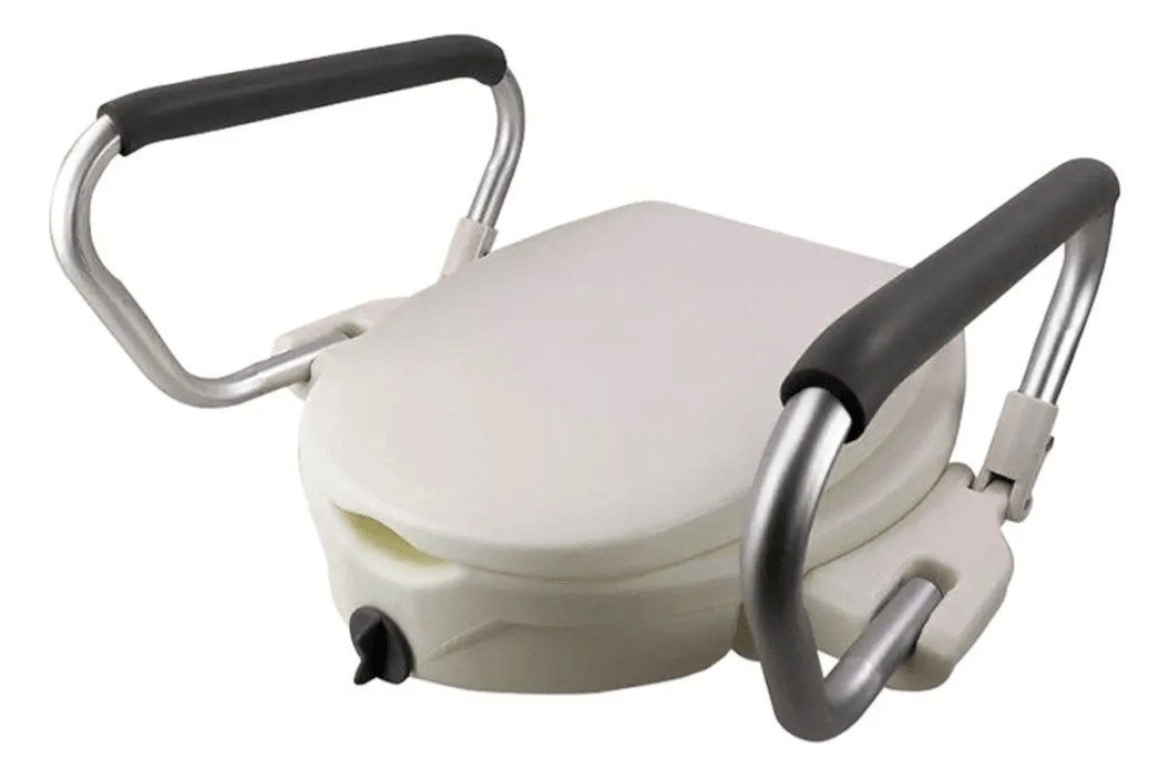 Alza Baño Inodoro Wc Premium Con Apoyabrazos Abatibles1