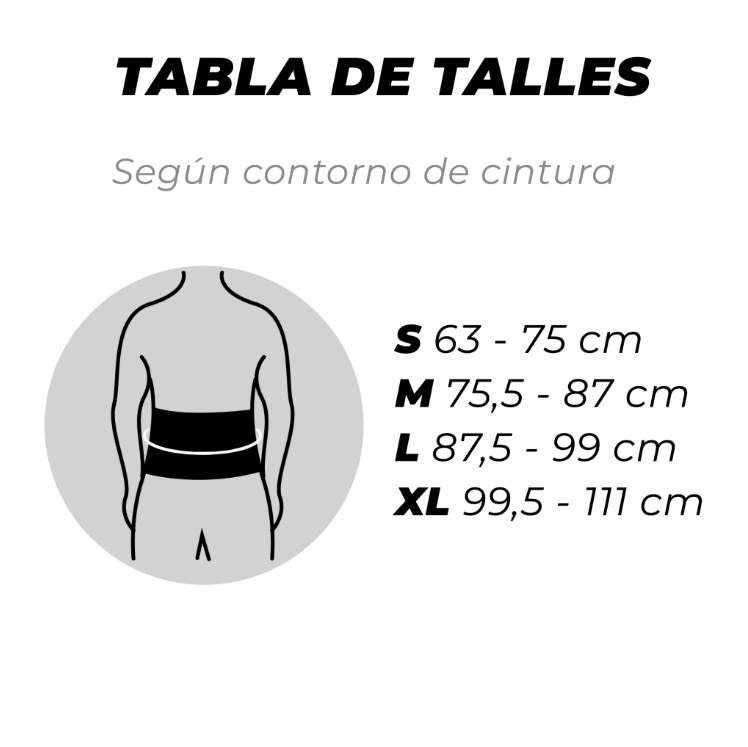 FAJA SACROLUMBAR SUPER COMODA 6353