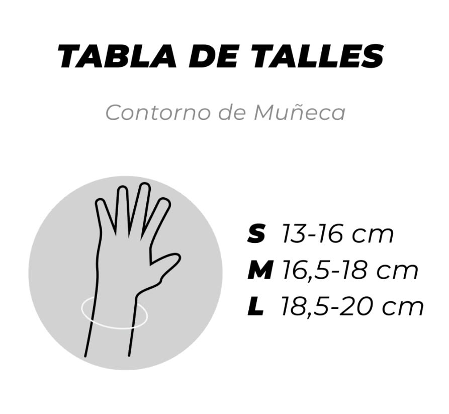 GUANTE FIRNESS LARGO (PAR) GF22