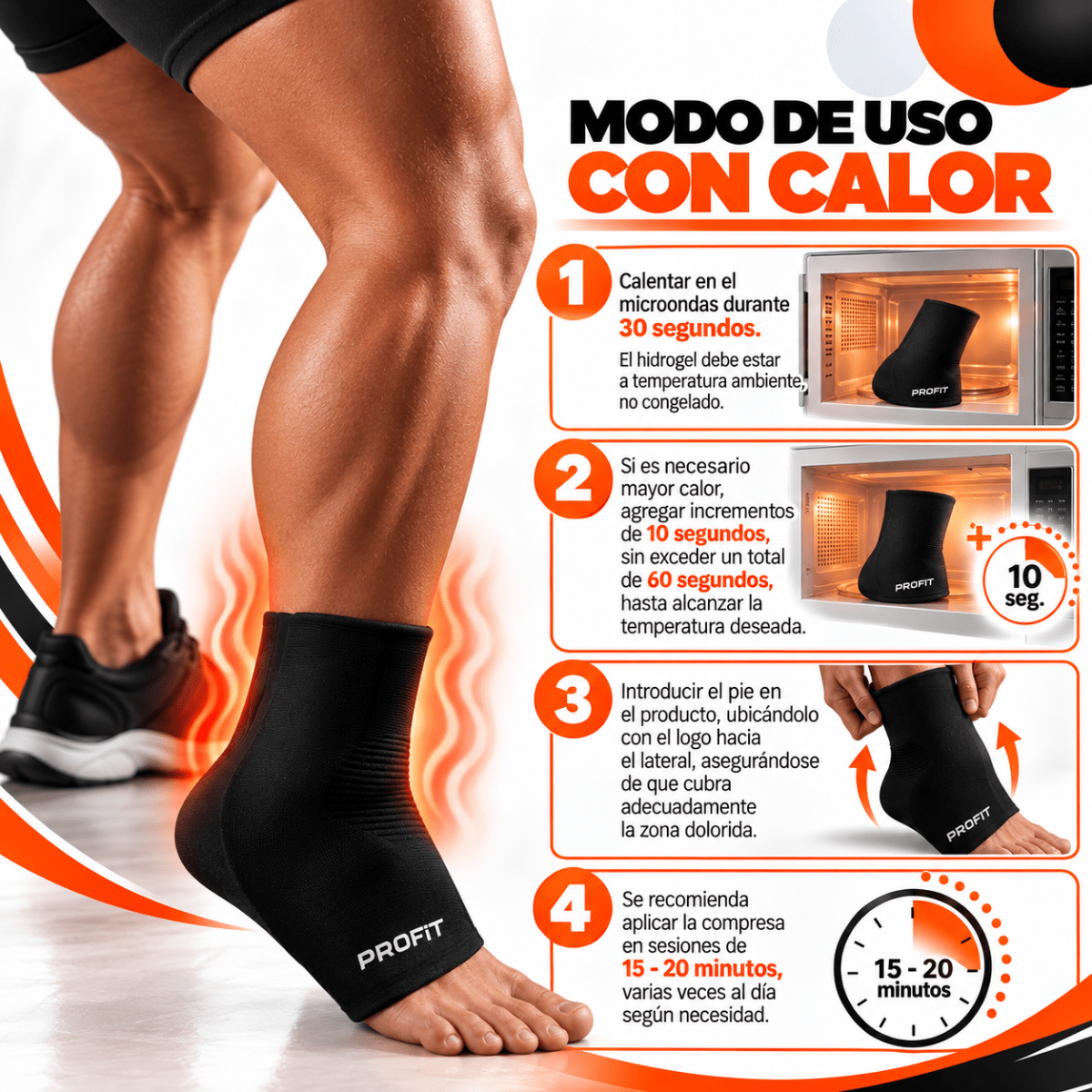 TOBILLERA HIDROGEL FRIO CALOR8