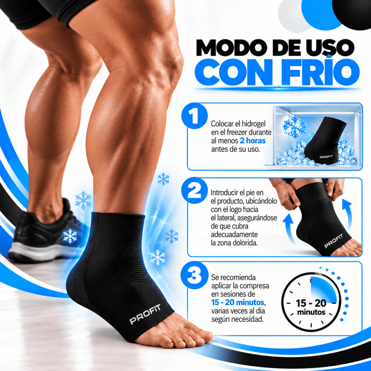 TOBILLERA HIDROGEL FRIO CALOR9