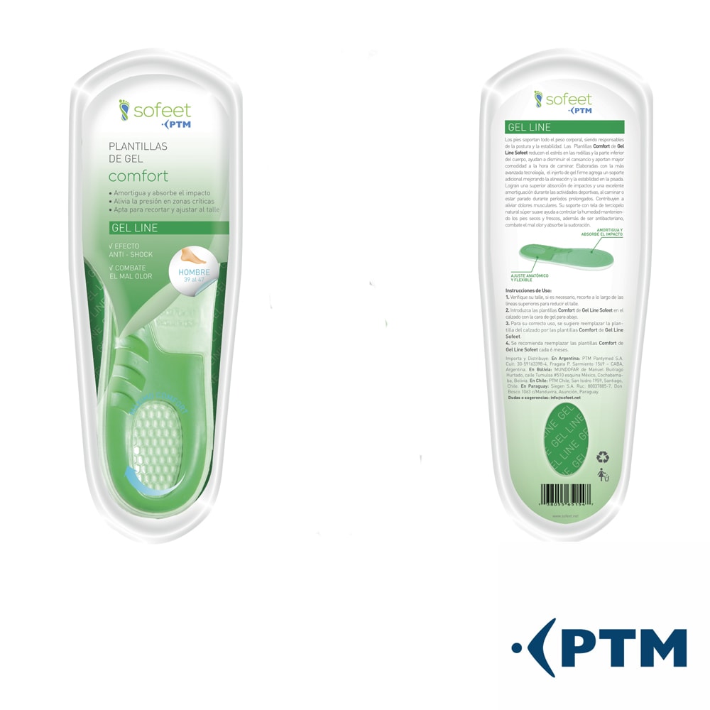 PLANTILLA CONFORT GEL3