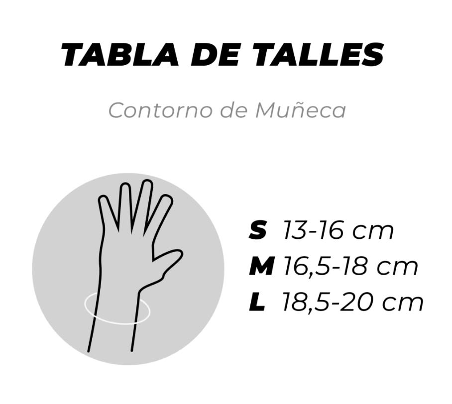 MUÑEQUERA BOOMERANG C/DEDO2