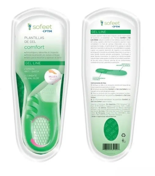 PLANTILLA CONFORT GEL5