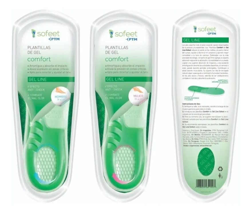 PLANTILLA CONFORT GEL1