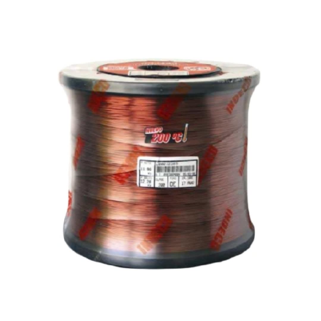 ALAMBRE DOBLE ESMALTE CLASE H 22AWG (200°C) 10001626 INDECO1