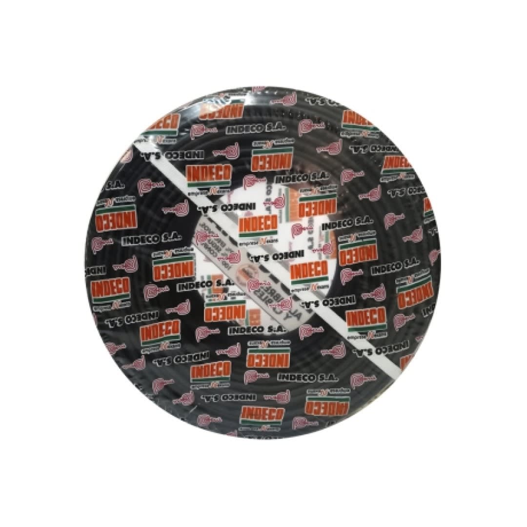 CABLE DE CONTROL GPT 10AWG 300V AISLAMIENTO PVC NEGRO X ROLLO 10000641 INDECO