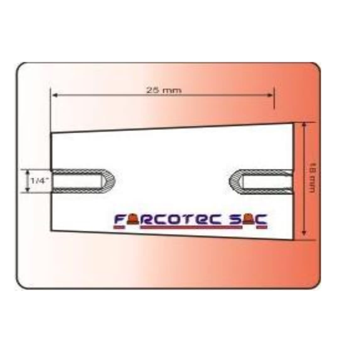 AISLADOR DE RESINA EPOXICA ARALDIT TIPO CI 0.2/200X25 FARCOTEC2