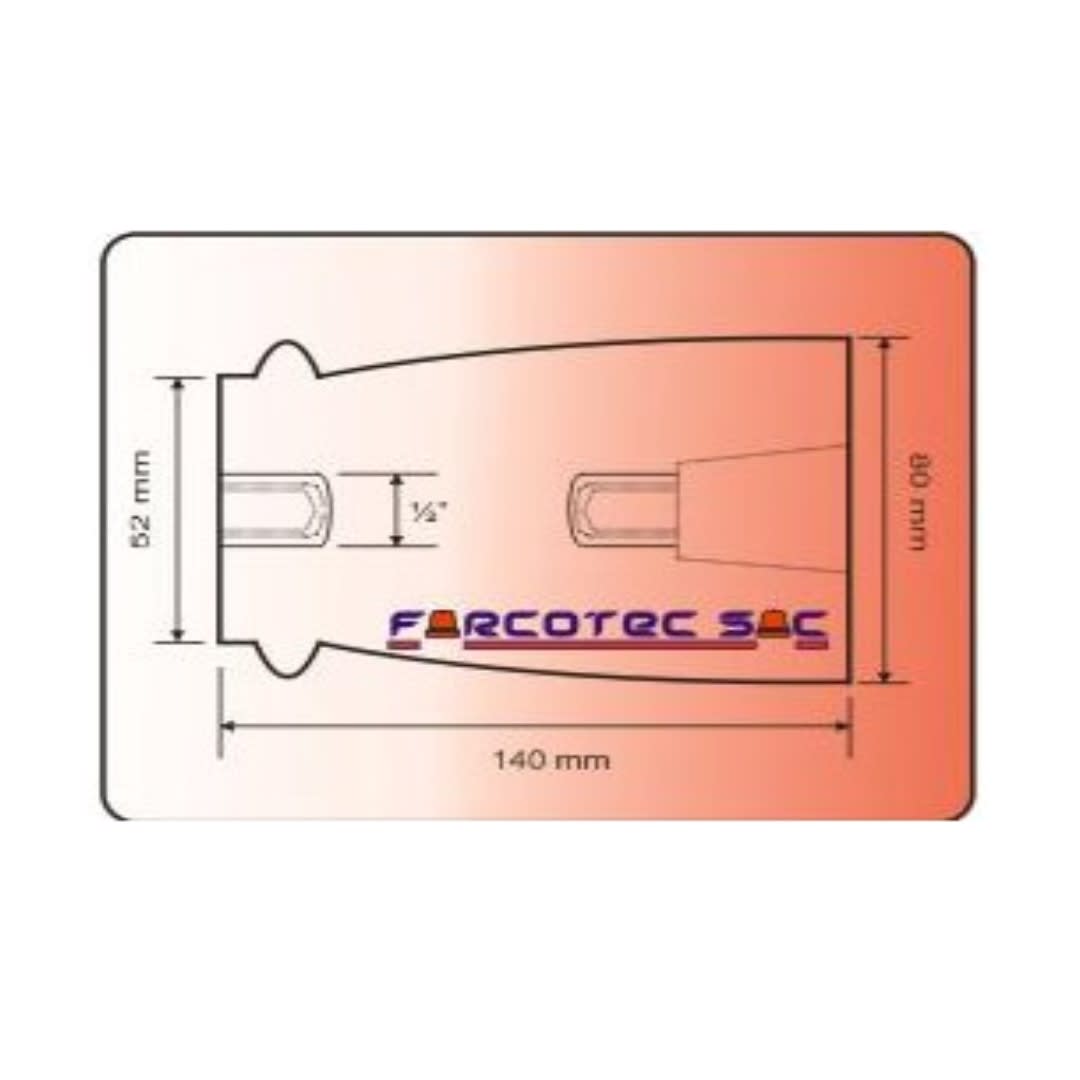 AISLADOR DE RESINA EPOXICA ARALDIT TIPO AI-12/1250 FARCOTEC2