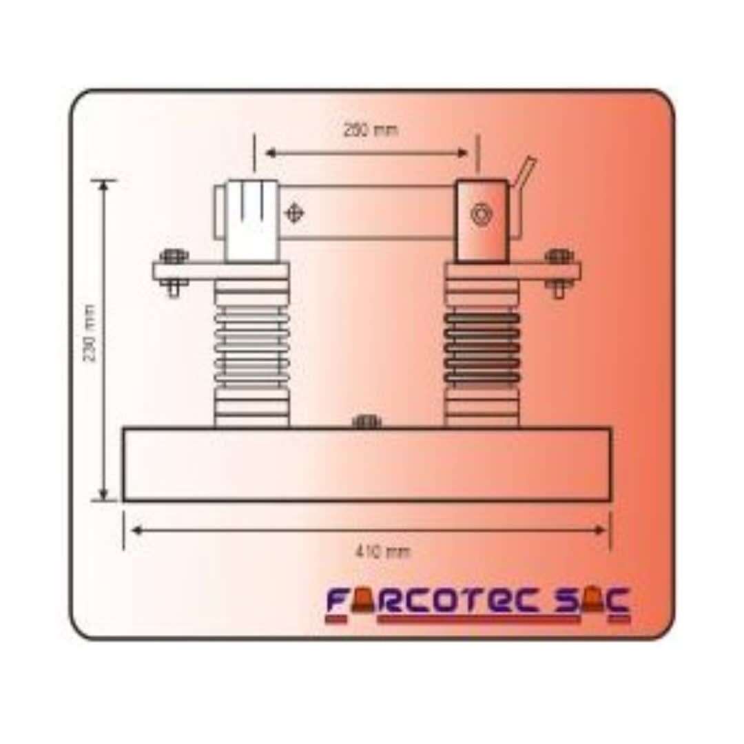 SECCIONADOR UNIPOLAR DE RESINA FSU 15KV/400AMP FARCOTEC1