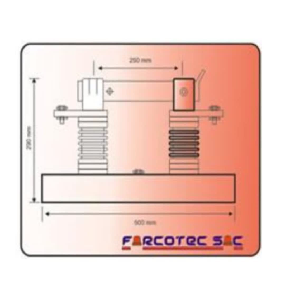 SECCIONADOR UNIPOLAR DE RESINA FSU 17.5KV/400AMP FARCOTEC1