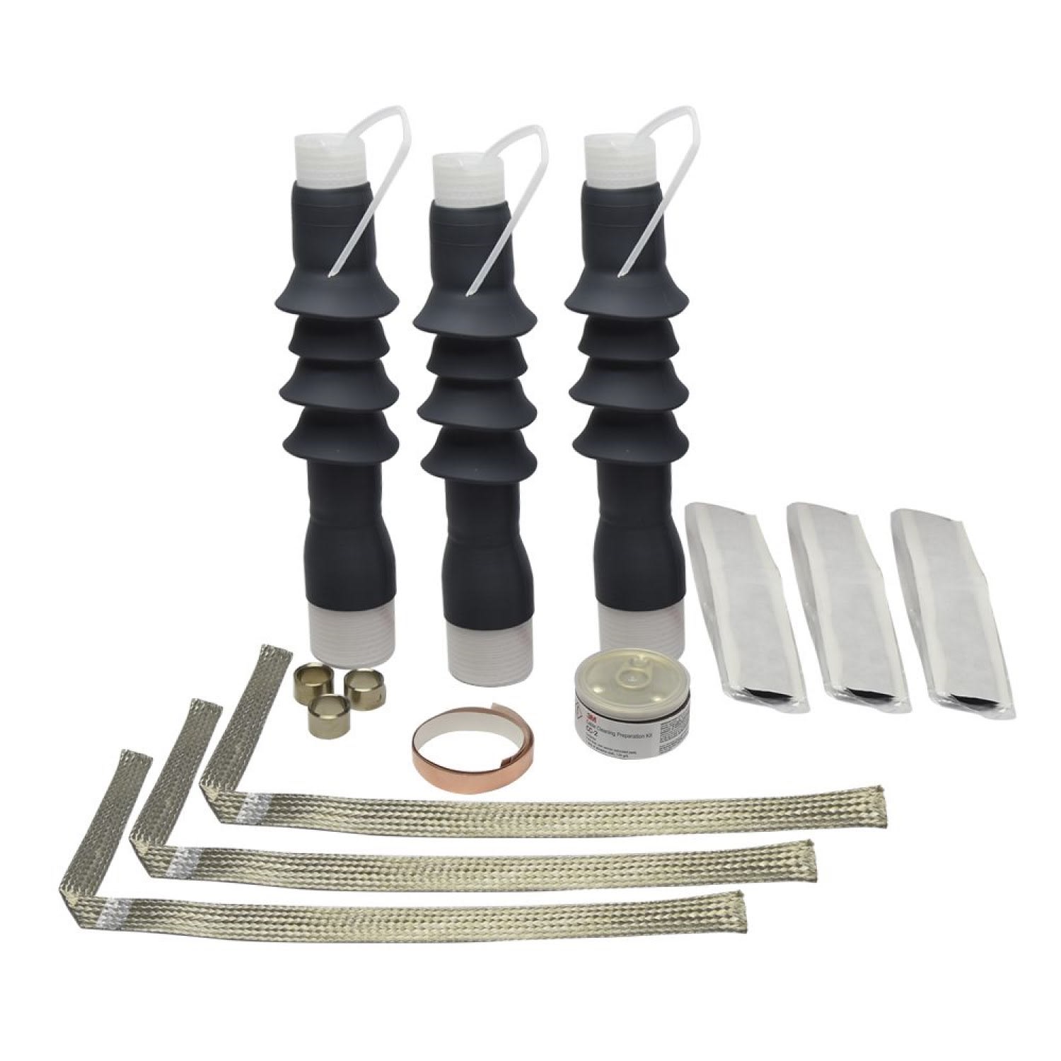 TERMINACION EXTERIOR UNIPOLAR 15KV 3-1X(120-240)MM2 QT-III S/TERMINAL 80610920136 3M1