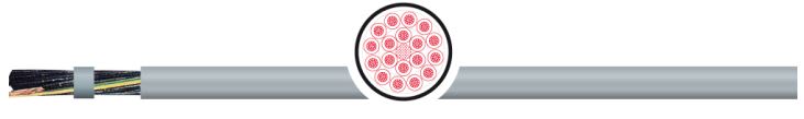 CABLE SIN PANTALLA 3X0.75MM2 300/500V ÖPVC-JZ/OZ 1001054 TKD