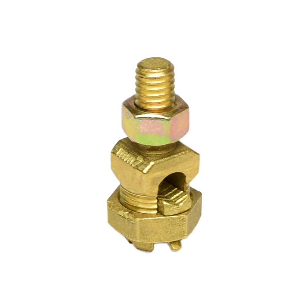 CONECTOR TIERRA 1 CABLE 10-70MM2 A ESTRUCTURAS PERNO 3/8