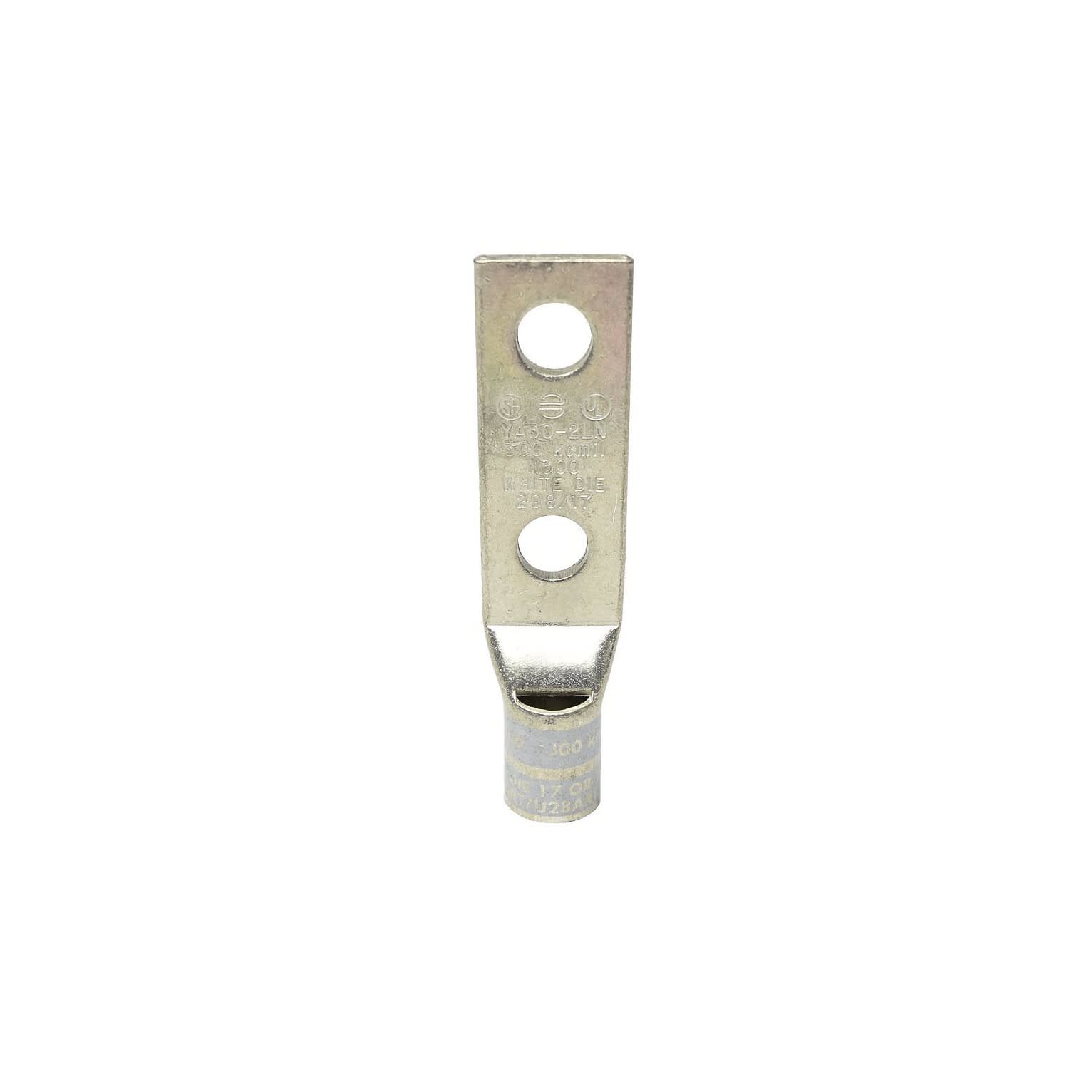 TERMINAL A COMPRESION CON BARRIL LARGO CU/ES.1000MCM 2H 1/2'' 35KV YA442N BURNDY