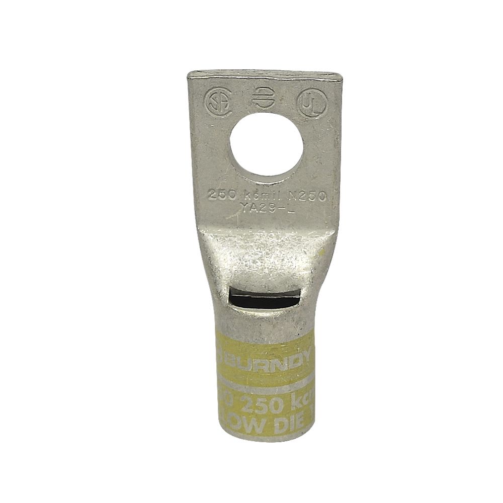 TERMINAL A COMPRESION CON BARRIL ESTANDAR CU/ES.250MCM 1H 1/2'' 35KVYA29LBOXBURNDY YA29LBOX BURNDY