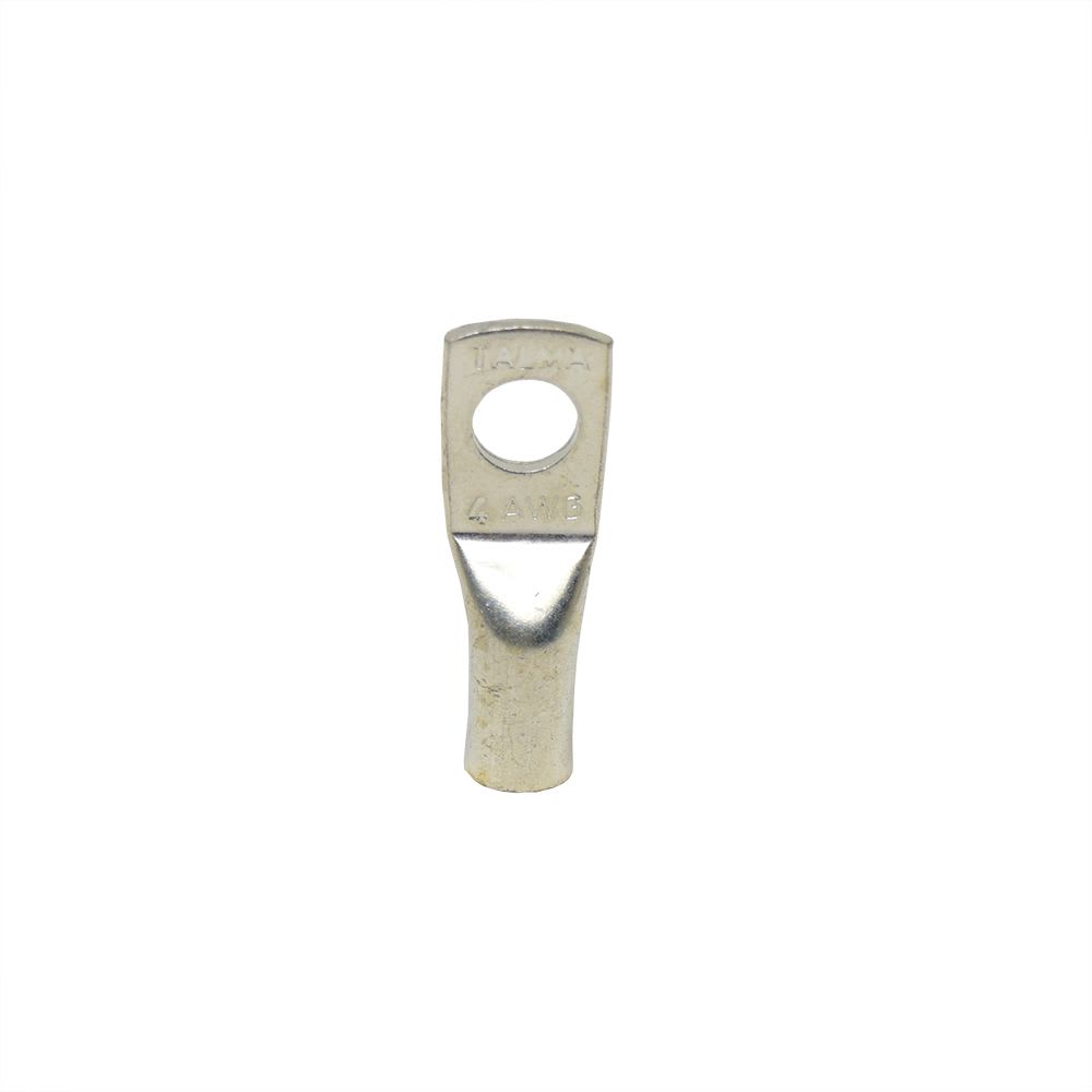 TERMINAL A COMPRESION CON BARRIL ESTANDAR CU/ES 4AWG 1H 5/16'' 70A TALMA