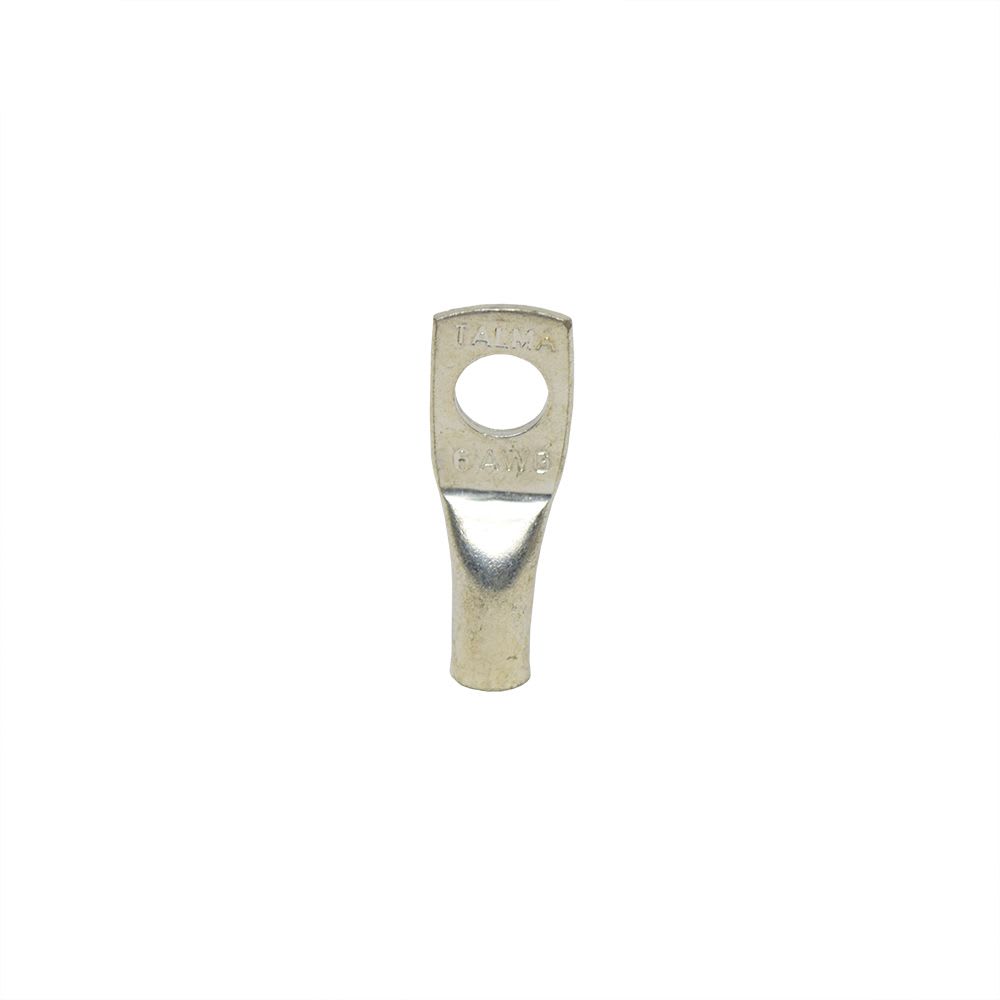 TERMINAL A COMPRESION CON BARRIL ESTANDAR CU/ES 6AWG 1H 5/16'' 50A TALMA