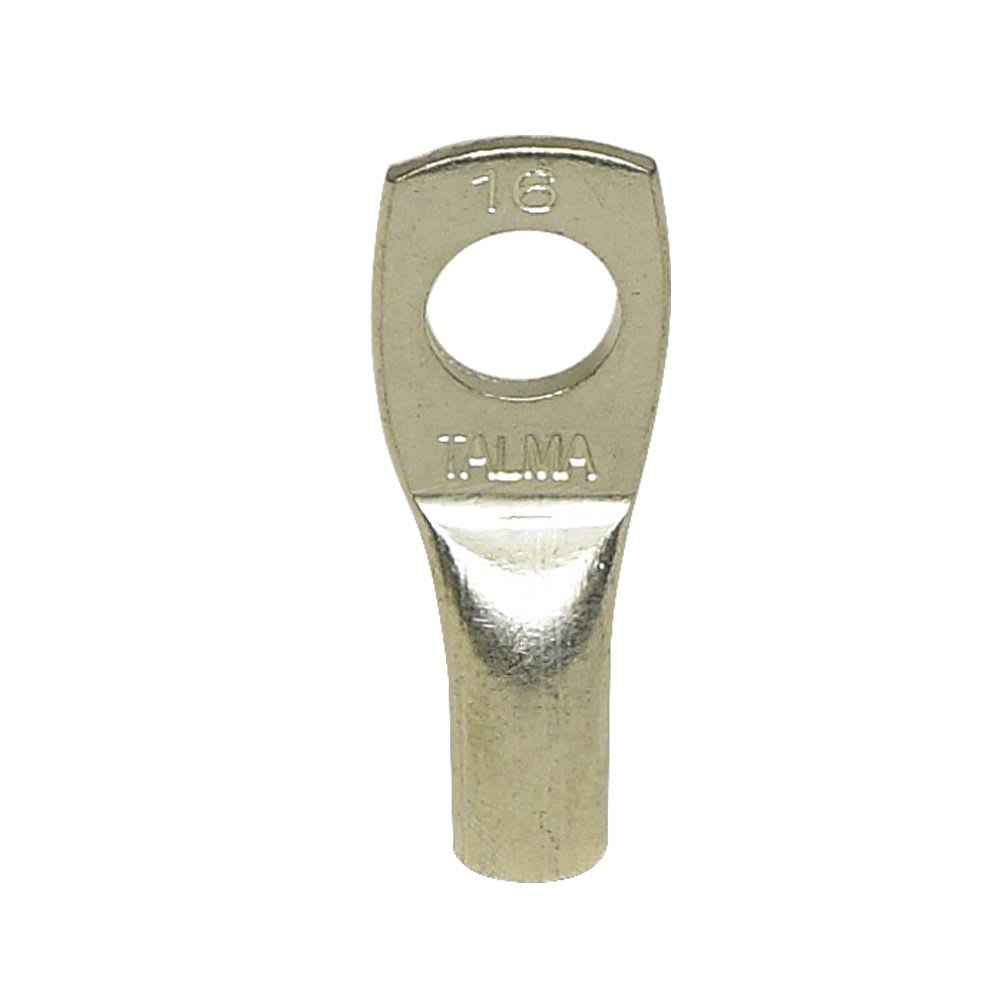 TERMINAL A COMPRESION CON BARRIL LARGO CU/ES 16MM2 1H 1/2'' 35KV T1-21H TALMA