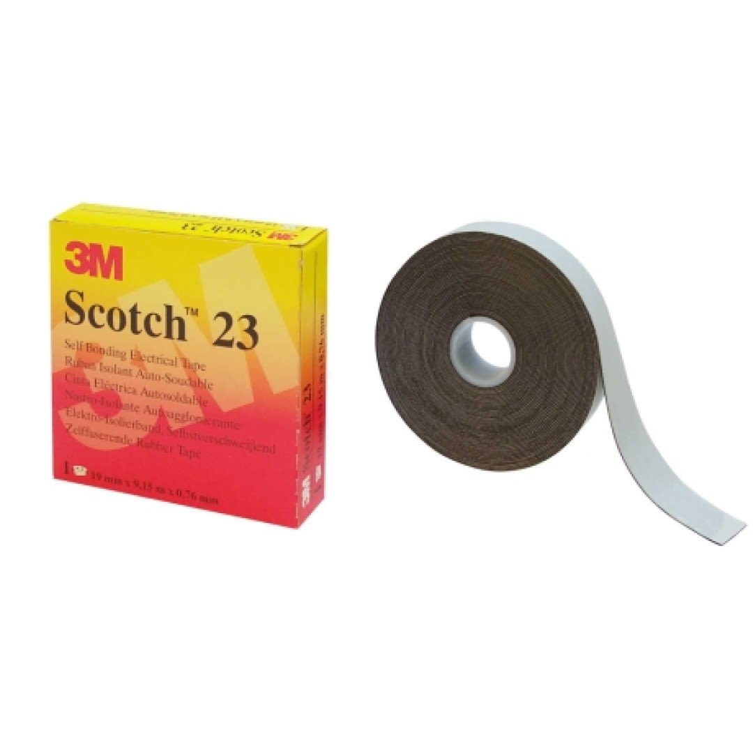 CINTA AISLANTE AUTOFUNDENTE SCOTCH 23 3/4''X9.15MTS 69KVXA009212722 3M PERU1
