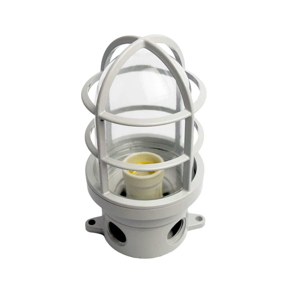 FANAL RECTO CLARO BLINDADO 100W E27 CON REJILLA METALICA 56151/010 TRAMONTINA