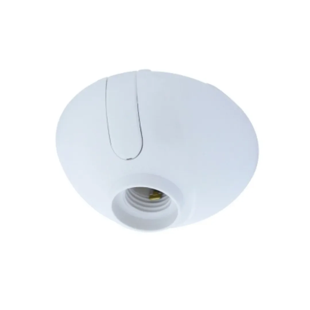 WALL SOCKET OVAL CON ROSCA E27 COLOR BLANCO P21B BTICINO