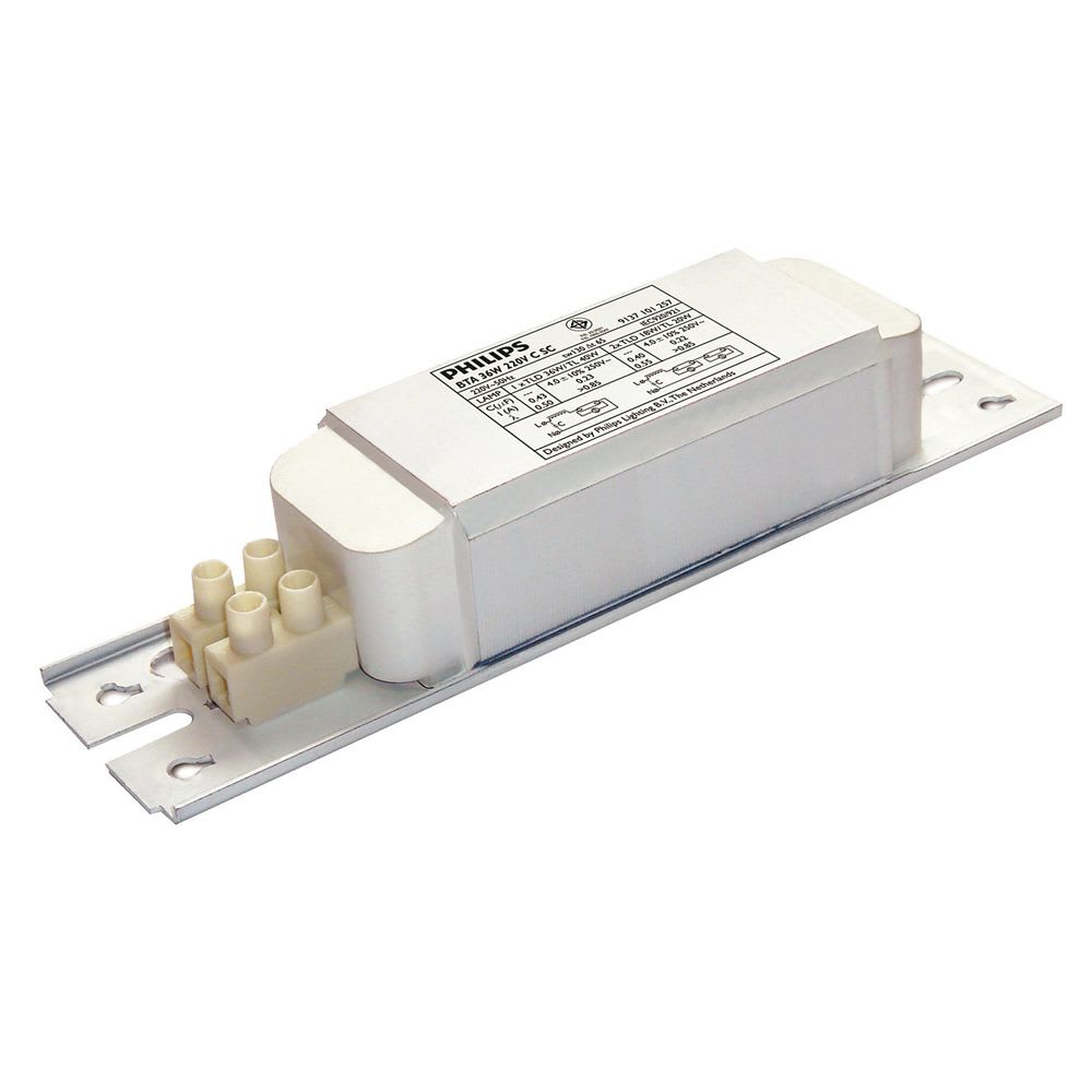 REACTOR ELECTROMAGNETICO PARA FLUORESCENTE 1X36/40W 220V 60HZ 913710118443 PHILIPS1